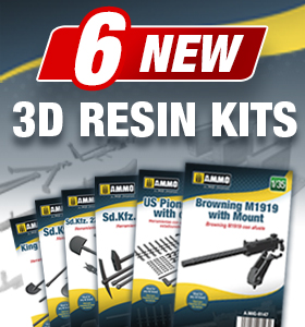 AMMO 3D Resin Kits