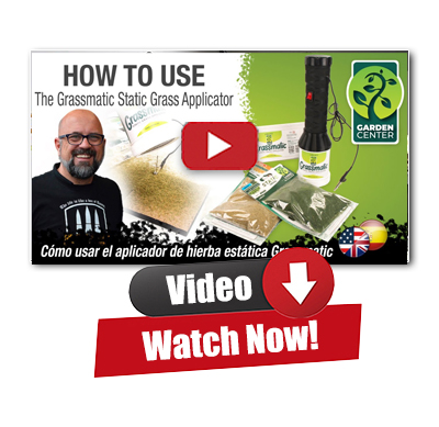 Watch How to Use the Grassmatic Static Grass Applicator (English/Spanish)