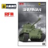 1/35 M4A3 76W HVSS Sherman with full interior & workable track links