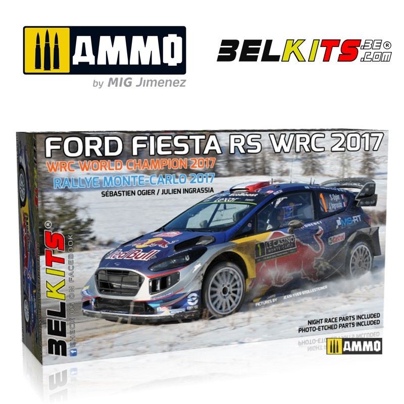KIT 1/24 FORD FIESTA RS MONTE CARLO 2017