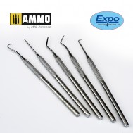 5PC STAINLESS HOOK & PICK SET