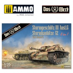 StuG III / StuH 42 mit Zimmerit  (2 in 1)