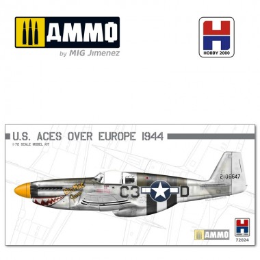 1/72 P-51B Mustang US Aces...