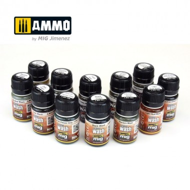 AMMO Enamel Washes Collection