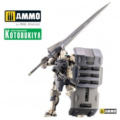 Hexa Gear Plastic Model Kit 1/24 Governor Armor Type Knight Bianco 8 cm
