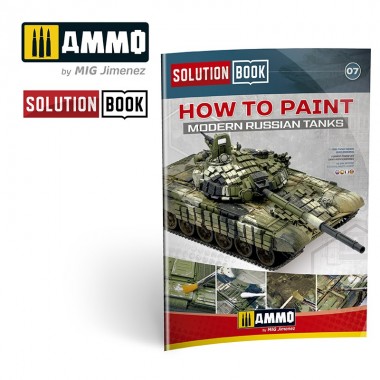 SOLUTION BOOK HOW TO PAINT MODERN RUSSIAN TANKS (Multilingual)