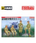 1/35 Tripulación de Tanques del Ejército Imperial Japonés Set 2