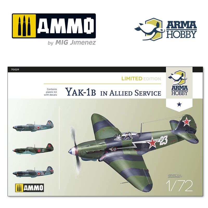 1/72 Yak-1b Allied Service Limited Edition