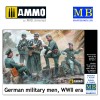 1/35 German military men, WWII era