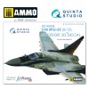 1/48 MiG-29 (9-12) 3D-Printed & coloured Interior on decal paper (for GWH kits)