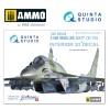 1/48 MiG-29 SMT (9-19) 3D-Printed & coloured Interior on decal paper (for GWH kits)