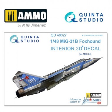 1/48 MiG-31B 3D-Printed &...