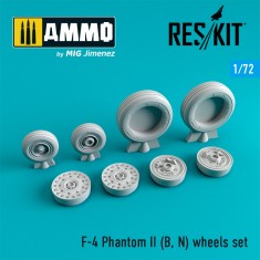 1/72 F-4 Phantom II (B, N) wheels set