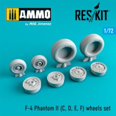 1/72 F-4 Phantom II (C, D, E, F,G) wheels set