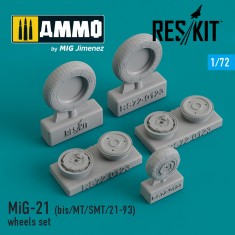 1/72 MiG-21 (bis/MT/SMT/21-93) wheels set