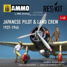1/48 Japanese pilot & land crew 1937-1945 (WW2)