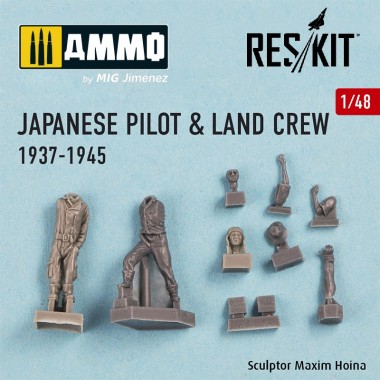 1/48 Japanese Pilot & Land...