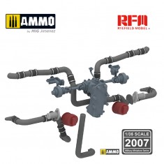 1/35 Upgrade Kit Engine pipeline parts for RFM5003, RFM5010 & RFM5025