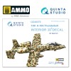 1/48 A-10A 3D-Printed & coloured Interior on decal paper (for Italeri kit)