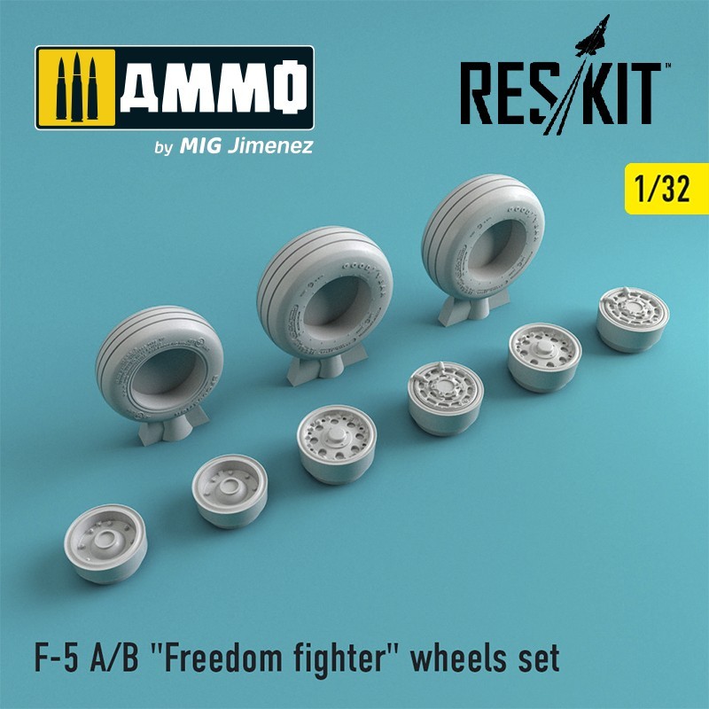 1/32 F-5 A/B "Freedom fighter" wheels set