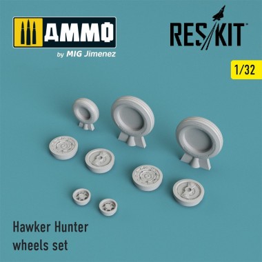 1/32 Hawker Hunter Wheels Set
