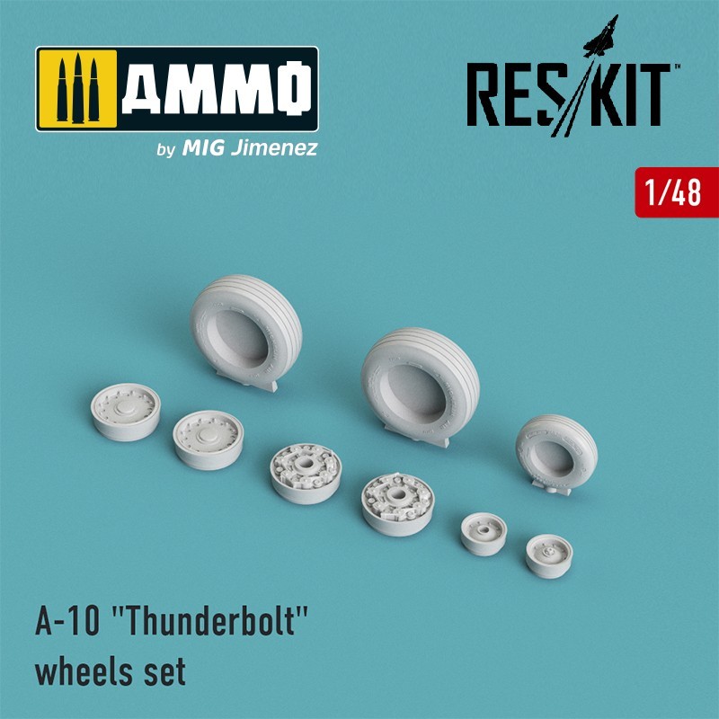 1/48 A-10 "Thunderbolt" wheels set