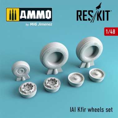 1/48 IAI Kfir Wheels Set