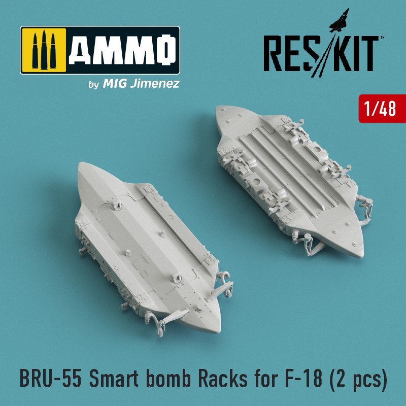 1/48 BRU-55 Smart bomb Racks for F-18 (2 pcs)