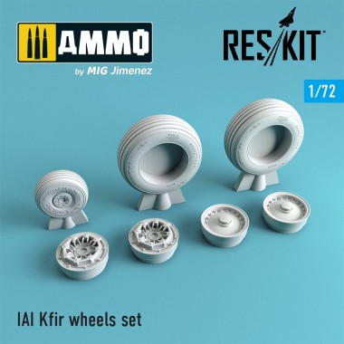 1/72 IAI Kfir Wheels Set