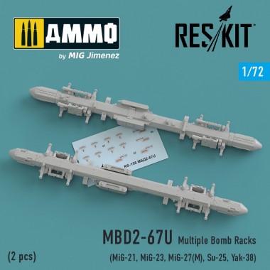 1/72 MBD2-67U Multiple Bomb...