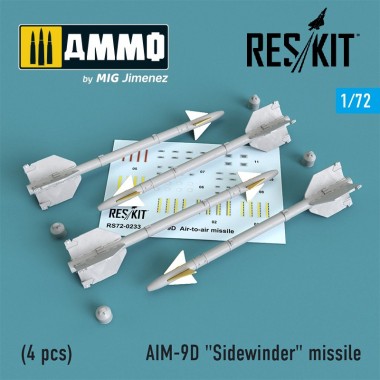 1/72 AIM-9D "Sidewinder"...