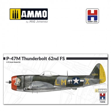 1/72 P-47M Thunderbolt 62º...