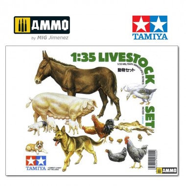 1/35 Livestock Set