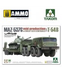 1/72 MAZ-537G Mid Production with CHMZAP-5247G Semitrailer & T-54B