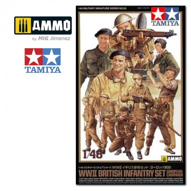1/48 WWII British Infantry...