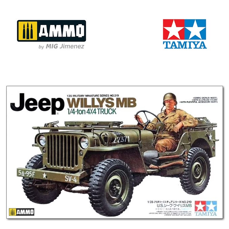 1/35 Jeep Willys MB 1/4ton 4x4 Truck