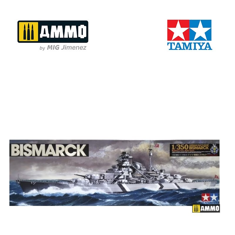 Tamiya TAM78013 German Battleship Bismarck