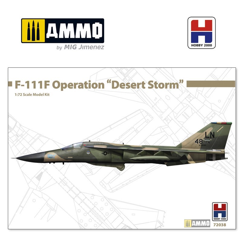 1/72 F-111F Operation "Desert Storm"