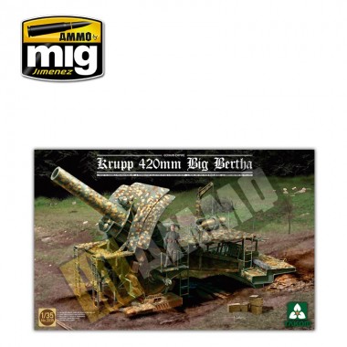1/35 German Empire 420mm Big Bertha Siege Howitzer