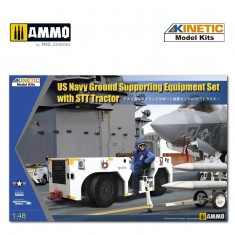 1/48 US NAVY Ground Supporting Equipment Set with STT Tractor