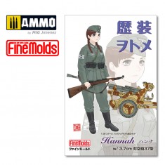 1/35 Rekiso Otome Hannah with 3.7cm Flak 37 AA Gun