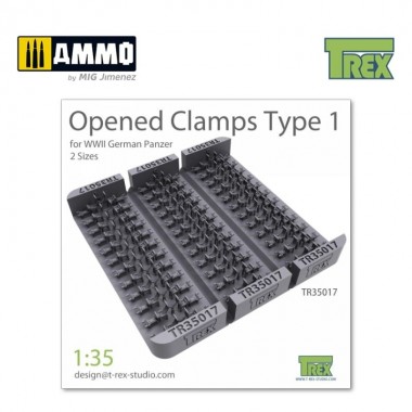 1/35 Opened Clamps Type 1...