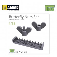 1/35 Butterfly Nuts Set for WWII German Panzer
