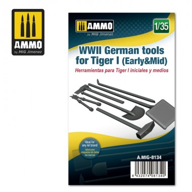 1/35 German Tools for Tiger...