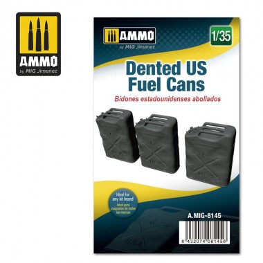 1/35 Dented US Fuel Cans