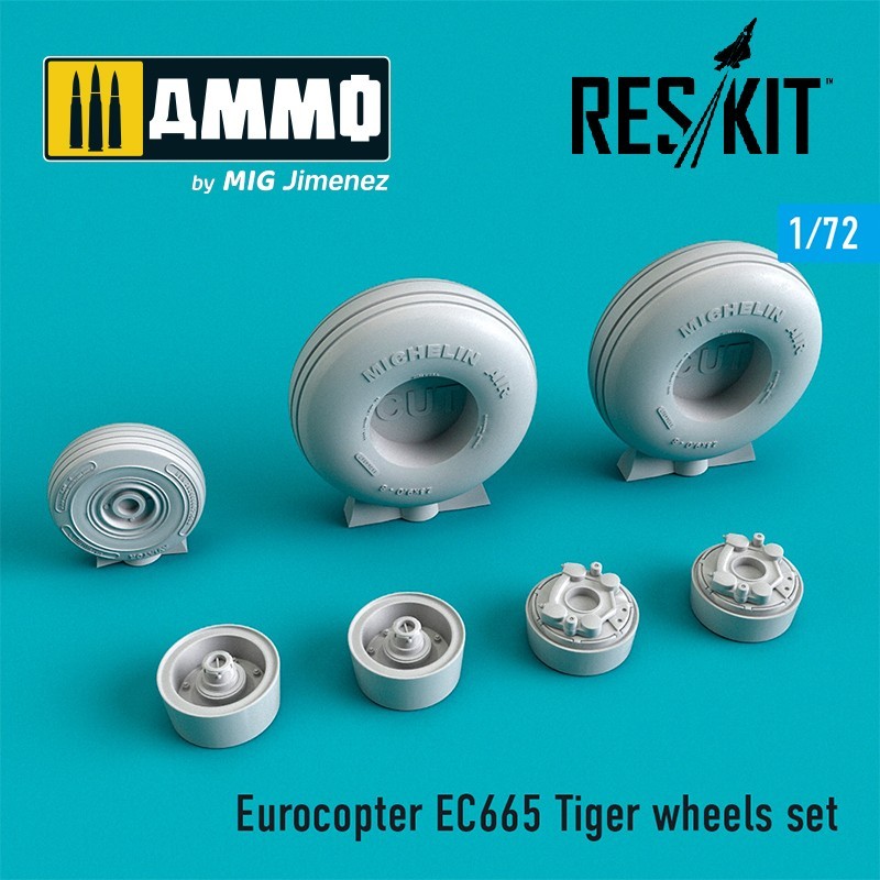 1/72 EC665 Tiger wheels set
