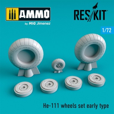 1/72 He-111 Wheels Set...
