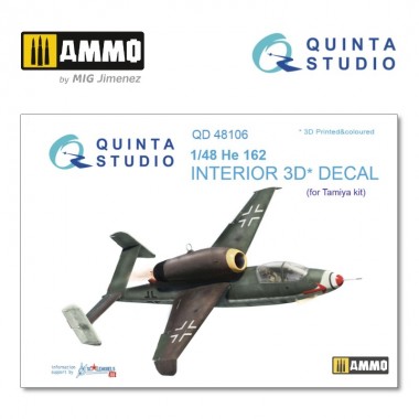 1/48 He-162 3D-Printed &...