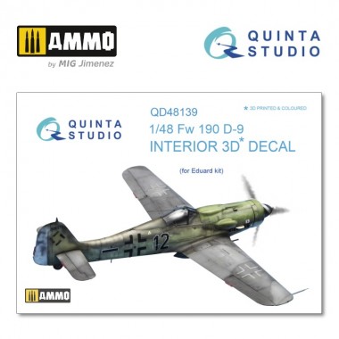 1/48 FW 190D-9 3D-Printed &...