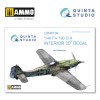 1/48 FW 190D-9 3D-Printed & coloured Interior on decal paper (for Eduard kit)